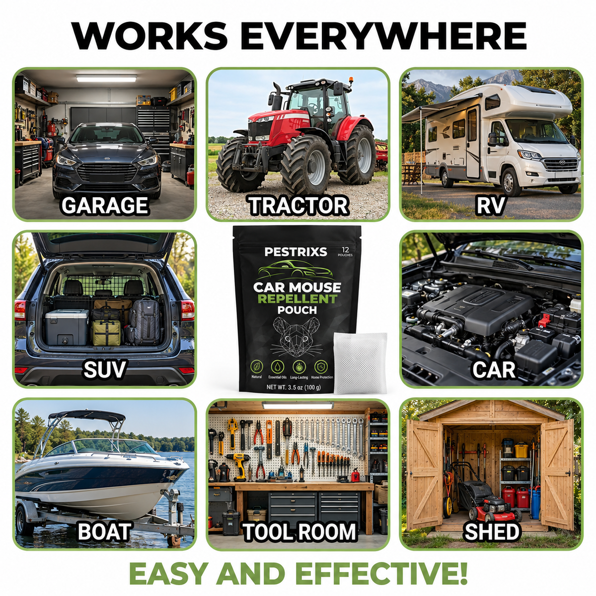 Stop Costly Wire Damage. Protect Your Engine Bay, RV & Garage For 90 Days — Hassle-Free.